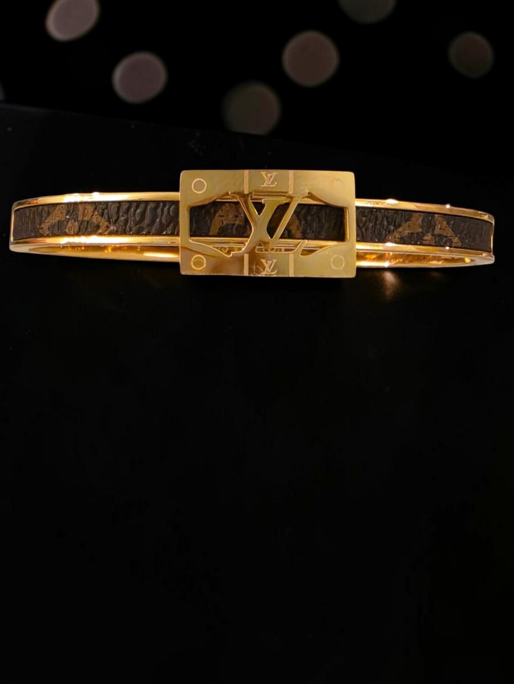 Gold Icon Bangle